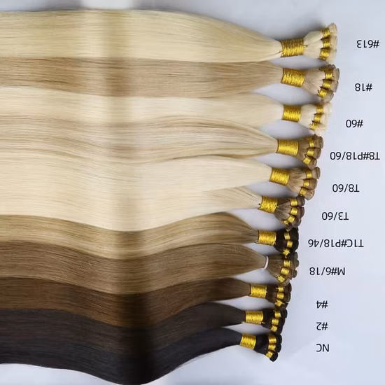 Extensions de cheveux humains Lwholesale Remy I Tip cheveux vierges crus